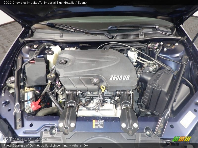 Imperial Blue Metallic / Ebony 2011 Chevrolet Impala LT