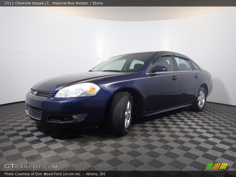 Imperial Blue Metallic / Ebony 2011 Chevrolet Impala LT