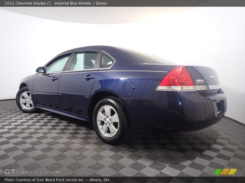 Imperial Blue Metallic / Ebony 2011 Chevrolet Impala LT