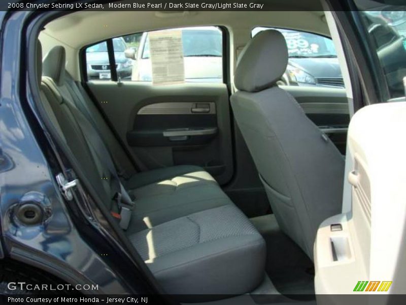 Modern Blue Pearl / Dark Slate Gray/Light Slate Gray 2008 Chrysler Sebring LX Sedan