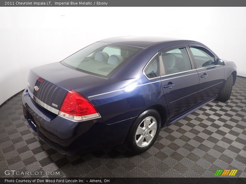 Imperial Blue Metallic / Ebony 2011 Chevrolet Impala LT
