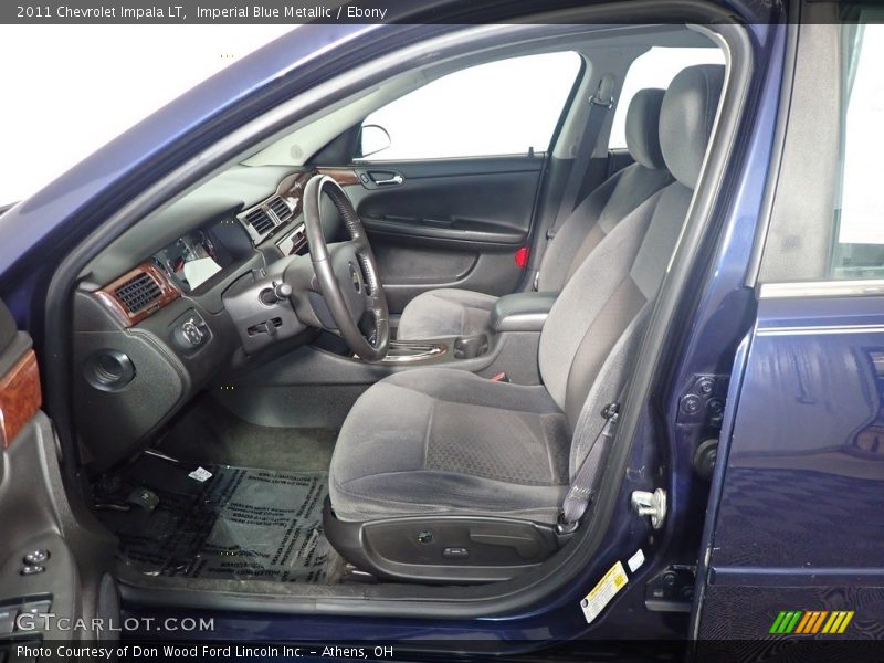 Imperial Blue Metallic / Ebony 2011 Chevrolet Impala LT