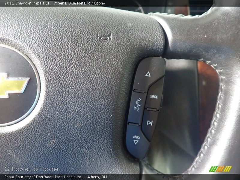 Imperial Blue Metallic / Ebony 2011 Chevrolet Impala LT