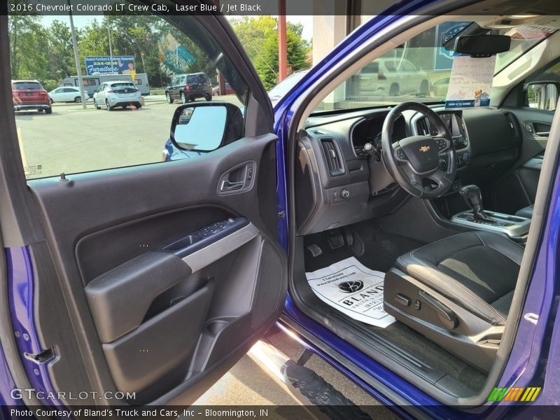 Laser Blue / Jet Black 2016 Chevrolet Colorado LT Crew Cab