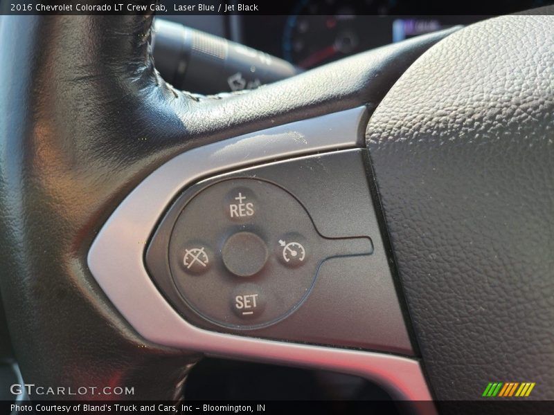 Laser Blue / Jet Black 2016 Chevrolet Colorado LT Crew Cab