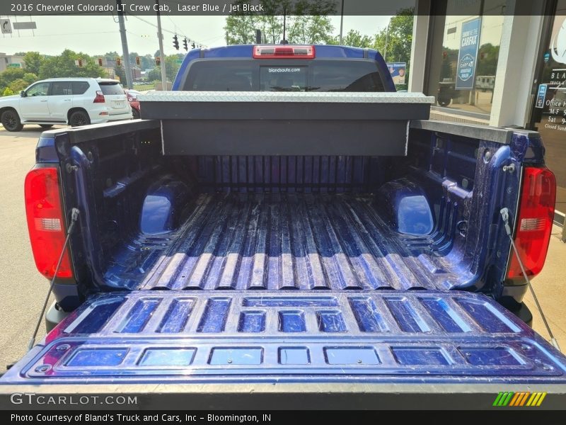Laser Blue / Jet Black 2016 Chevrolet Colorado LT Crew Cab