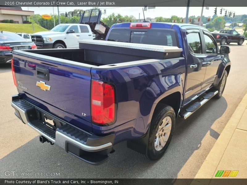 Laser Blue / Jet Black 2016 Chevrolet Colorado LT Crew Cab