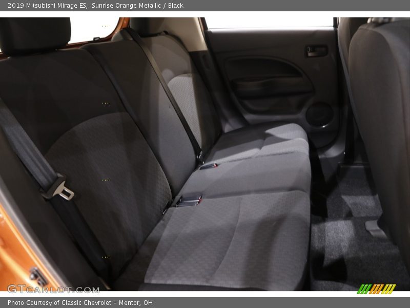 Rear Seat of 2019 Mirage ES