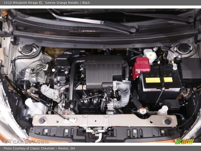  2019 Mirage ES Engine - 1.2 Liter DOHC 12-Valve MIVEC 3 Cylinder
