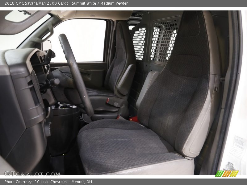 Summit White / Medium Pewter 2018 GMC Savana Van 2500 Cargo
