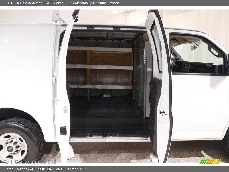 Summit White / Medium Pewter 2018 GMC Savana Van 2500 Cargo