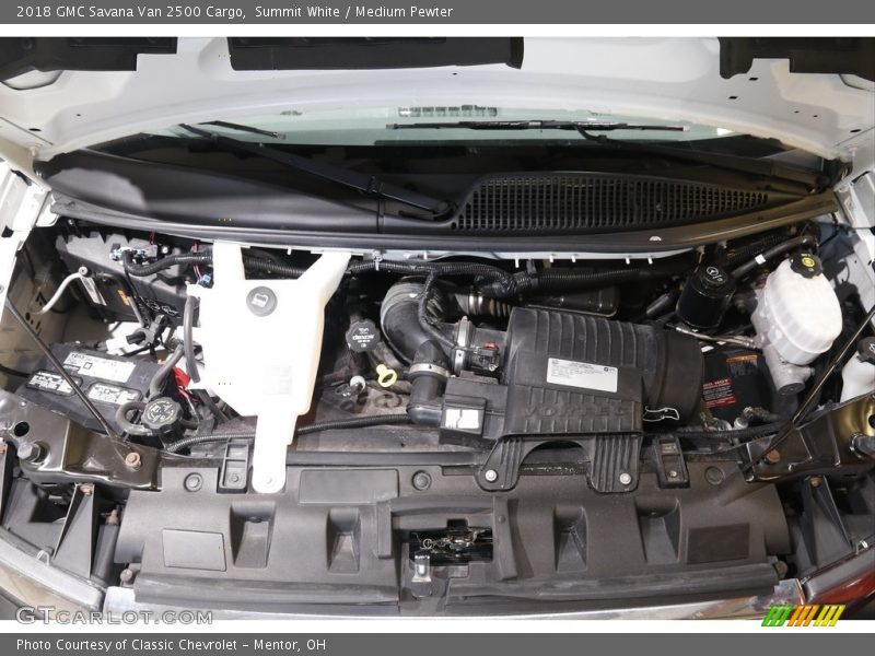 Summit White / Medium Pewter 2018 GMC Savana Van 2500 Cargo