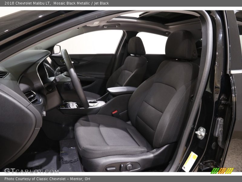 Mosaic Black Metallic / Jet Black 2018 Chevrolet Malibu LT