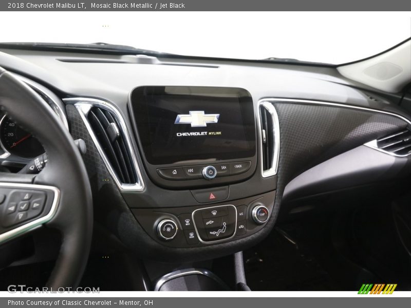 Mosaic Black Metallic / Jet Black 2018 Chevrolet Malibu LT