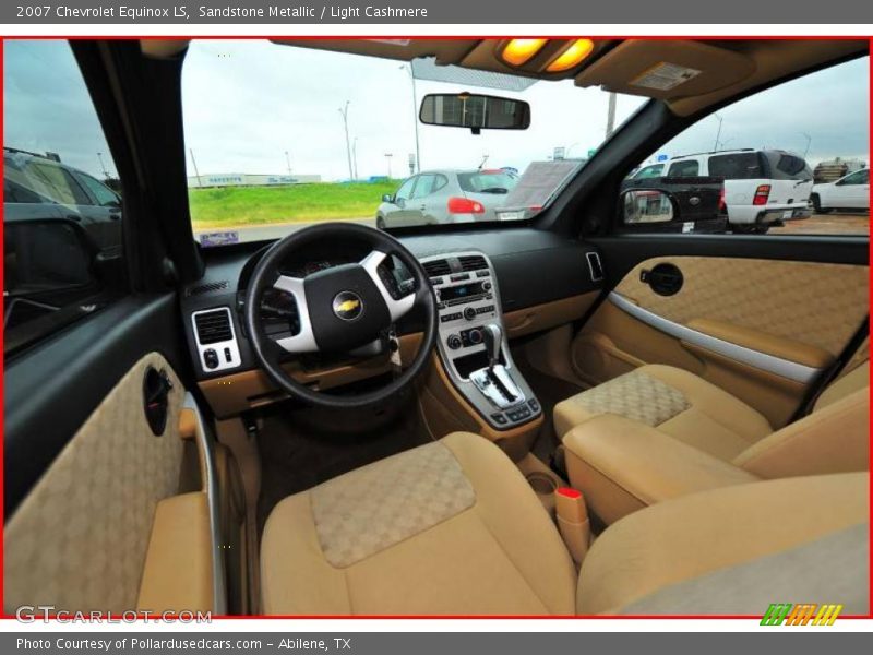 Sandstone Metallic / Light Cashmere 2007 Chevrolet Equinox LS