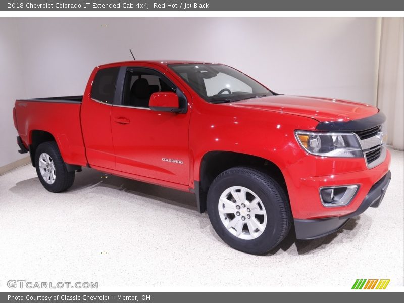  2018 Colorado LT Extended Cab 4x4 Red Hot