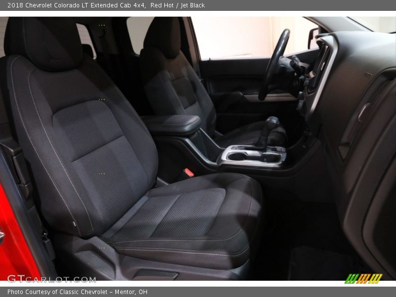Red Hot / Jet Black 2018 Chevrolet Colorado LT Extended Cab 4x4