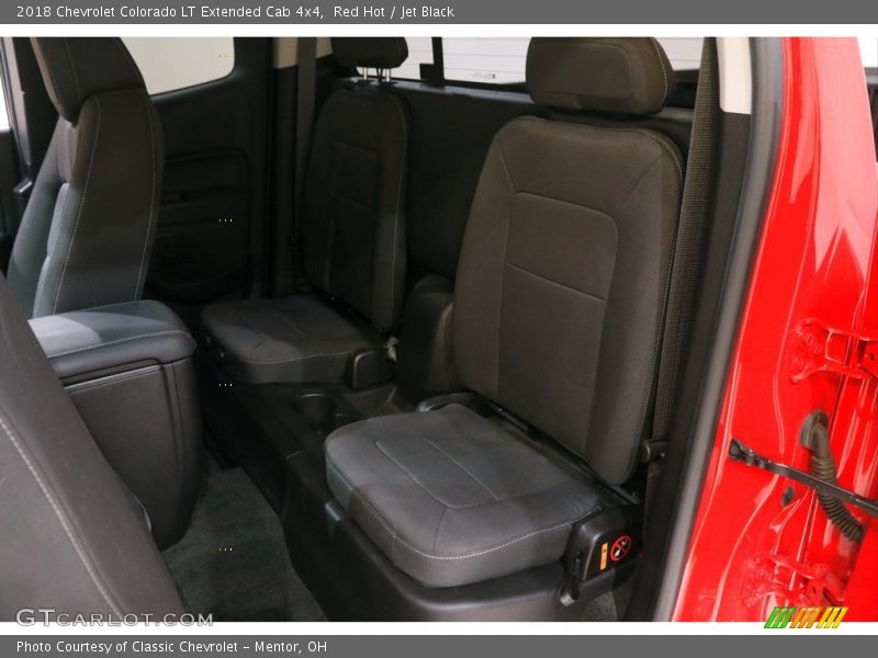 Red Hot / Jet Black 2018 Chevrolet Colorado LT Extended Cab 4x4
