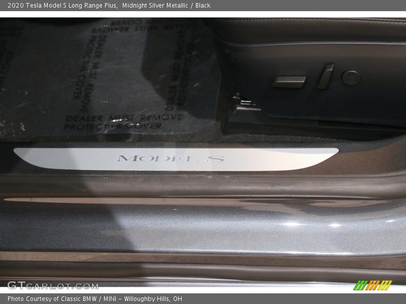  2020 Model S Long Range Plus Logo