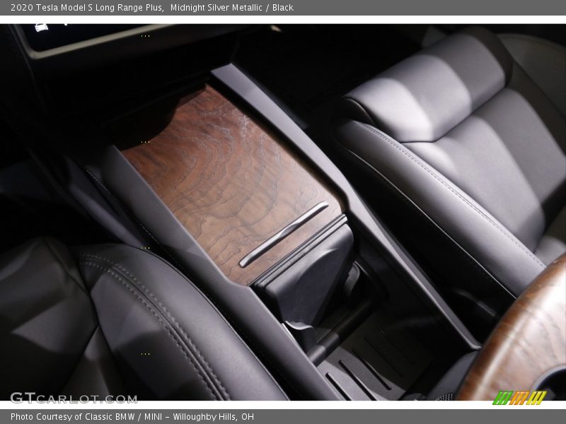 Midnight Silver Metallic / Black 2020 Tesla Model S Long Range Plus
