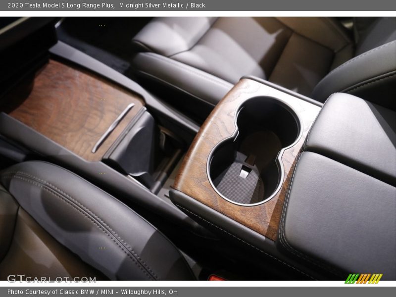 Midnight Silver Metallic / Black 2020 Tesla Model S Long Range Plus
