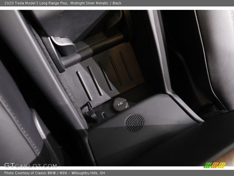 Midnight Silver Metallic / Black 2020 Tesla Model S Long Range Plus