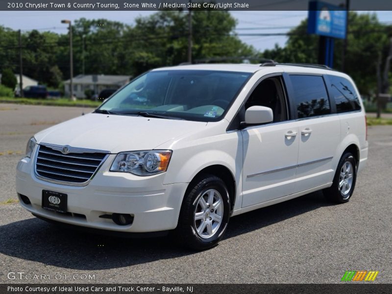 Stone White / Medium Slate Gray/Light Shale 2010 Chrysler Town & Country Touring