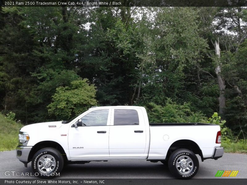 Bright White / Black 2021 Ram 2500 Tradesman Crew Cab 4x4