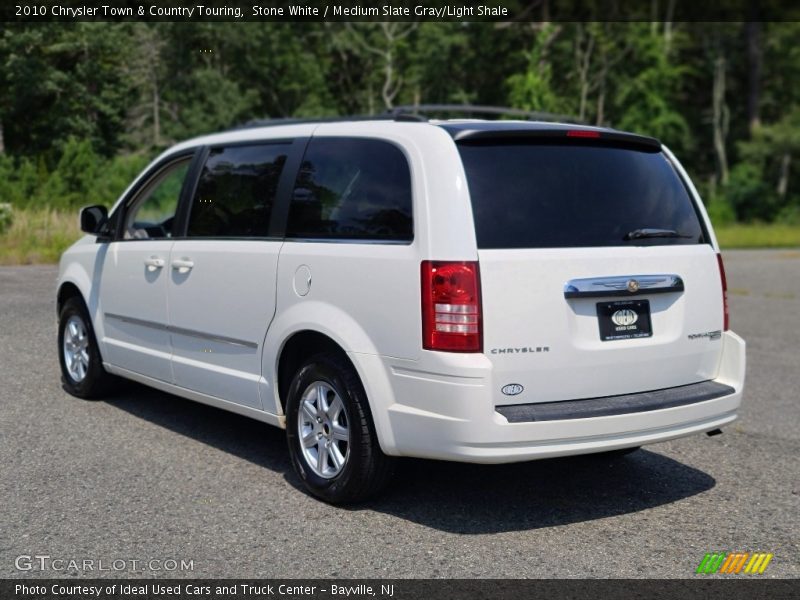 Stone White / Medium Slate Gray/Light Shale 2010 Chrysler Town & Country Touring