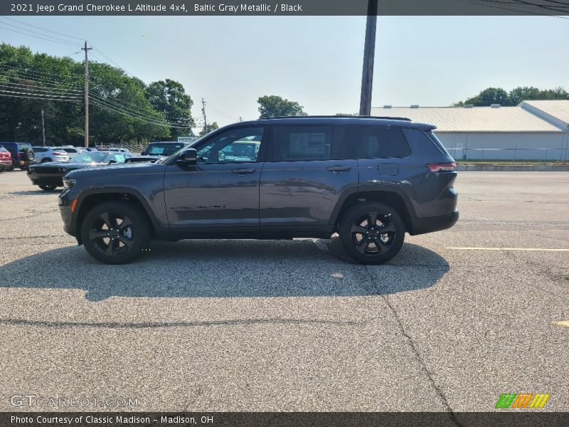 Baltic Gray Metallic / Black 2021 Jeep Grand Cherokee L Altitude 4x4