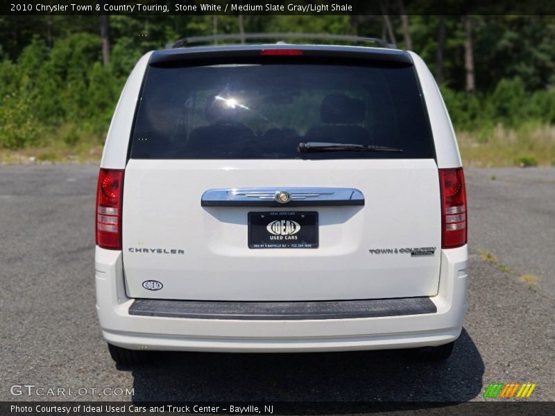 Stone White / Medium Slate Gray/Light Shale 2010 Chrysler Town & Country Touring