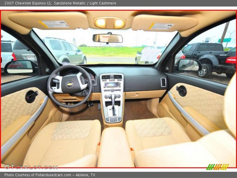 Sandstone Metallic / Light Cashmere 2007 Chevrolet Equinox LS