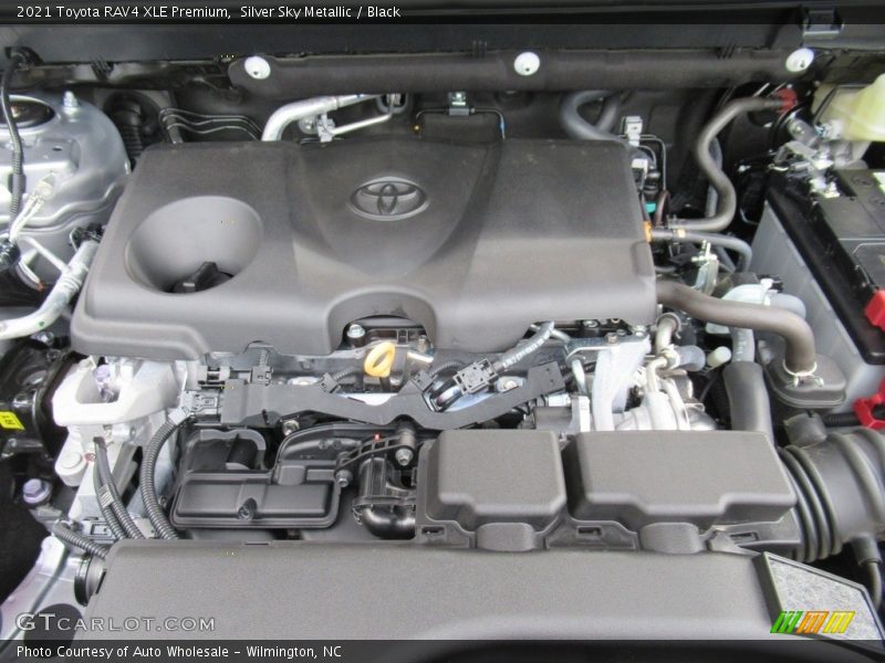 Silver Sky Metallic / Black 2021 Toyota RAV4 XLE Premium