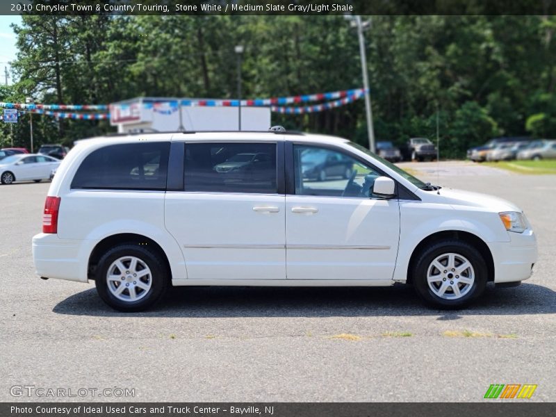 Stone White / Medium Slate Gray/Light Shale 2010 Chrysler Town & Country Touring