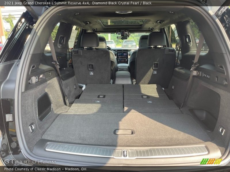Diamond Black Crystal Pearl / Black 2021 Jeep Grand Cherokee L Summit Reserve 4x4