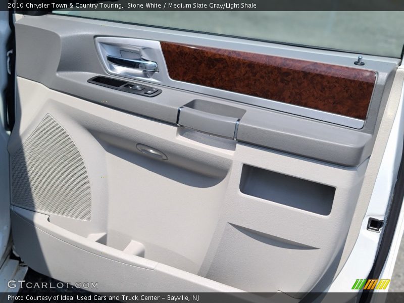 Stone White / Medium Slate Gray/Light Shale 2010 Chrysler Town & Country Touring