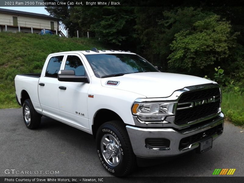 Bright White / Black 2021 Ram 2500 Tradesman Crew Cab 4x4
