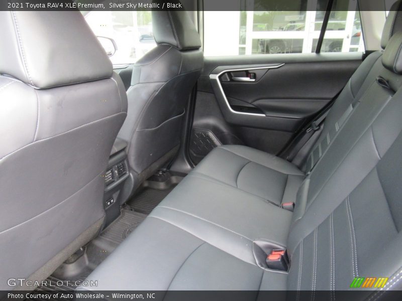 Silver Sky Metallic / Black 2021 Toyota RAV4 XLE Premium