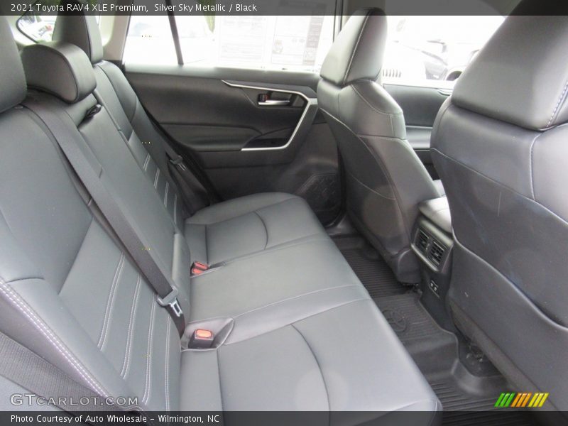 Silver Sky Metallic / Black 2021 Toyota RAV4 XLE Premium