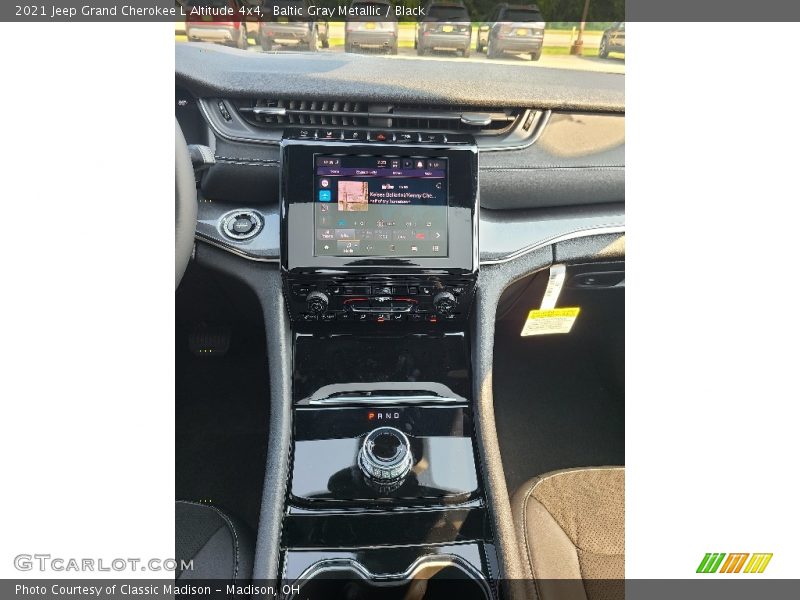 Baltic Gray Metallic / Black 2021 Jeep Grand Cherokee L Altitude 4x4