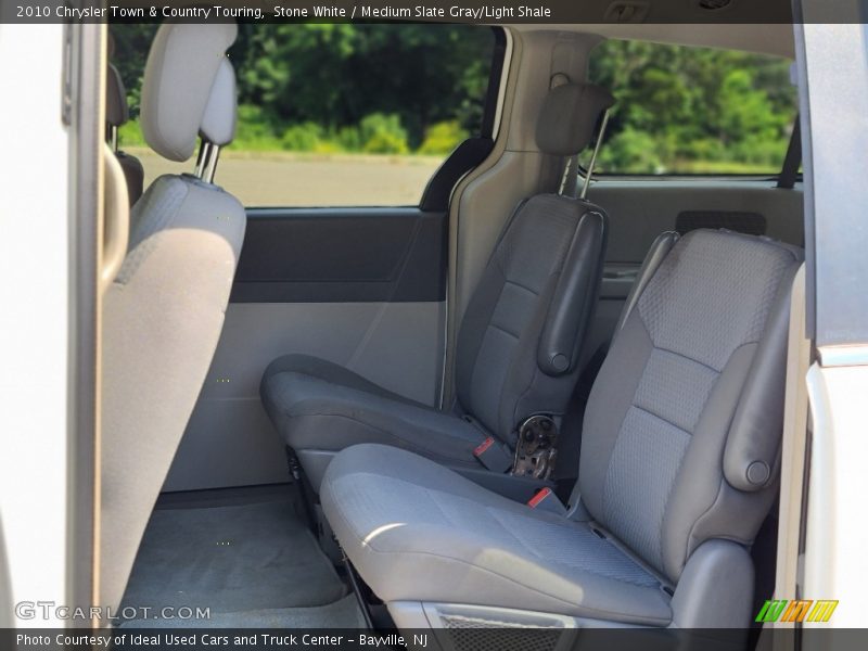 Stone White / Medium Slate Gray/Light Shale 2010 Chrysler Town & Country Touring