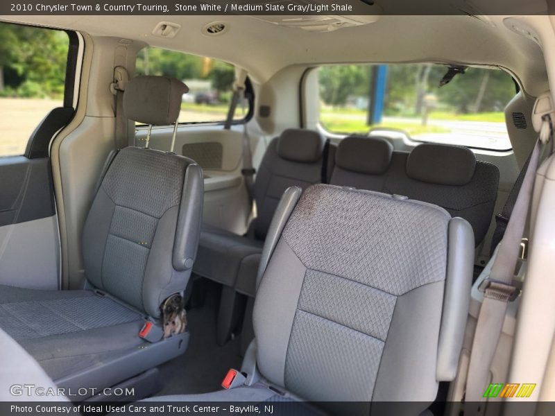 Stone White / Medium Slate Gray/Light Shale 2010 Chrysler Town & Country Touring