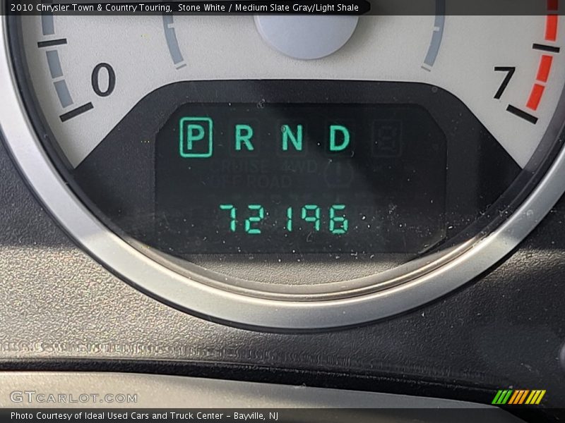 Stone White / Medium Slate Gray/Light Shale 2010 Chrysler Town & Country Touring