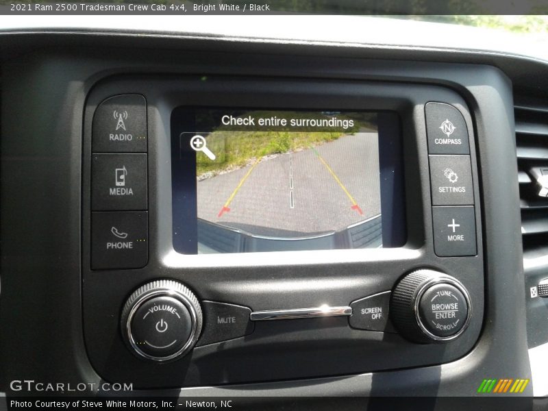 Bright White / Black 2021 Ram 2500 Tradesman Crew Cab 4x4