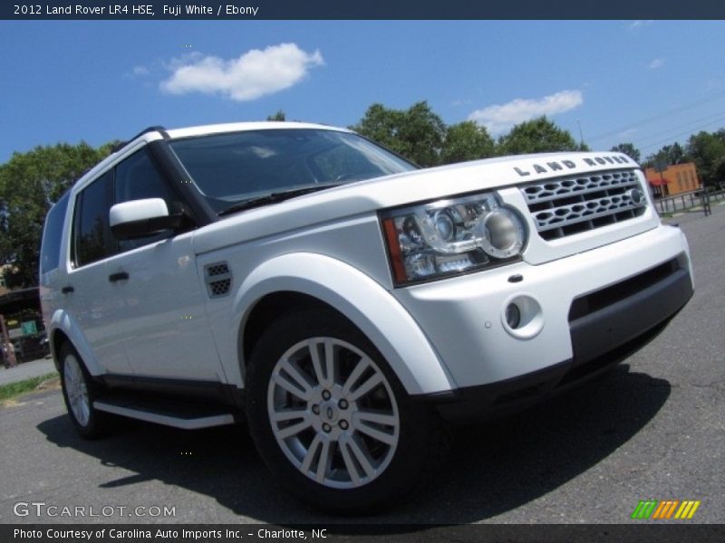 Fuji White / Ebony 2012 Land Rover LR4 HSE