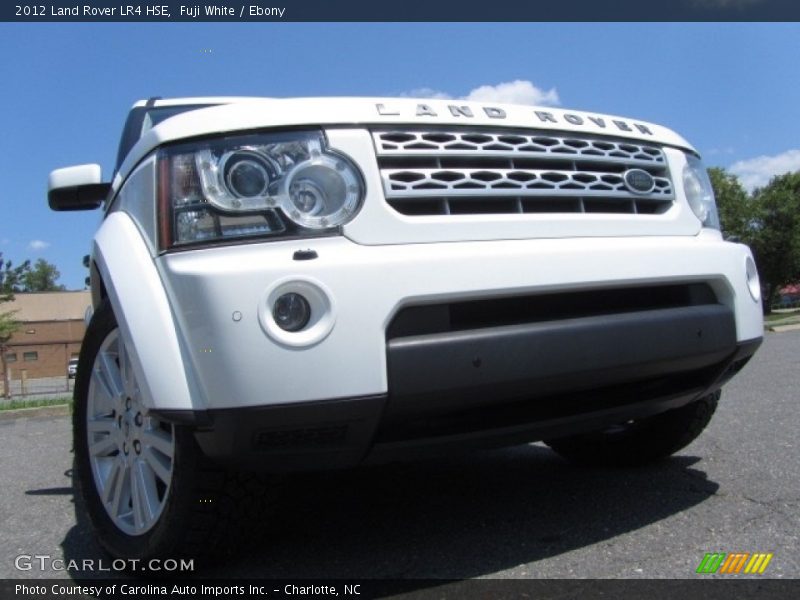 Fuji White / Ebony 2012 Land Rover LR4 HSE