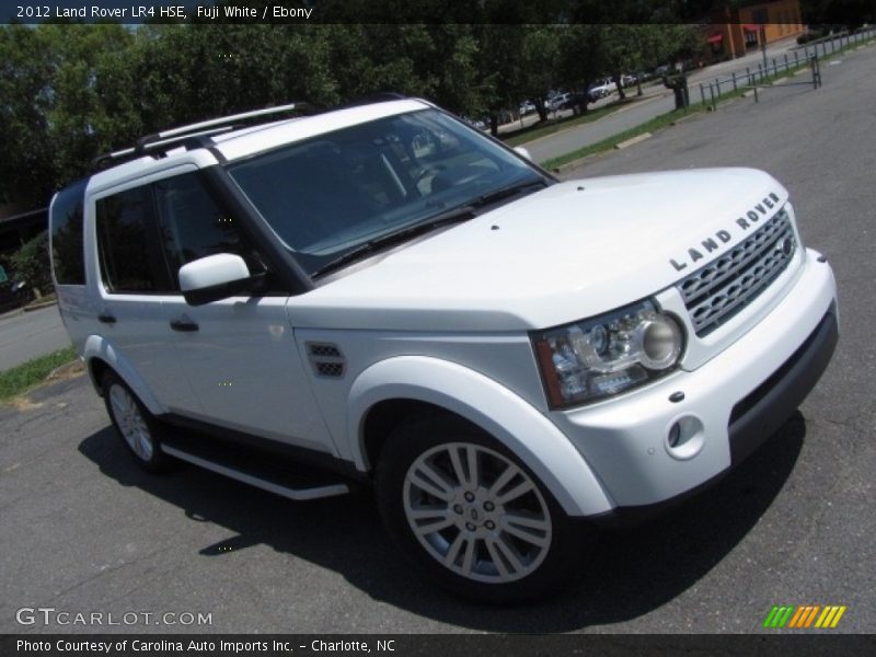Fuji White / Ebony 2012 Land Rover LR4 HSE