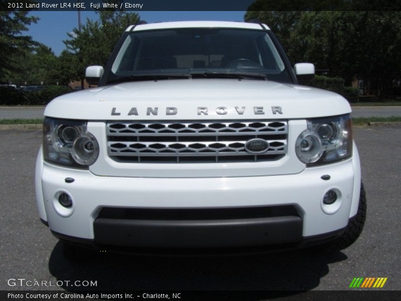 Fuji White / Ebony 2012 Land Rover LR4 HSE