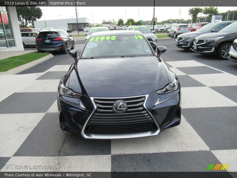Nightfall Mica / Black 2019 Lexus IS 300 AWD