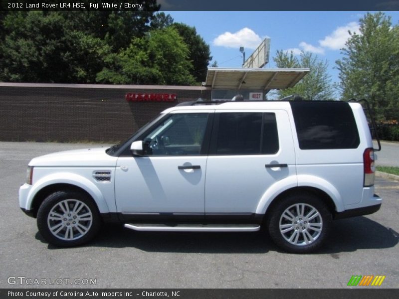 Fuji White / Ebony 2012 Land Rover LR4 HSE